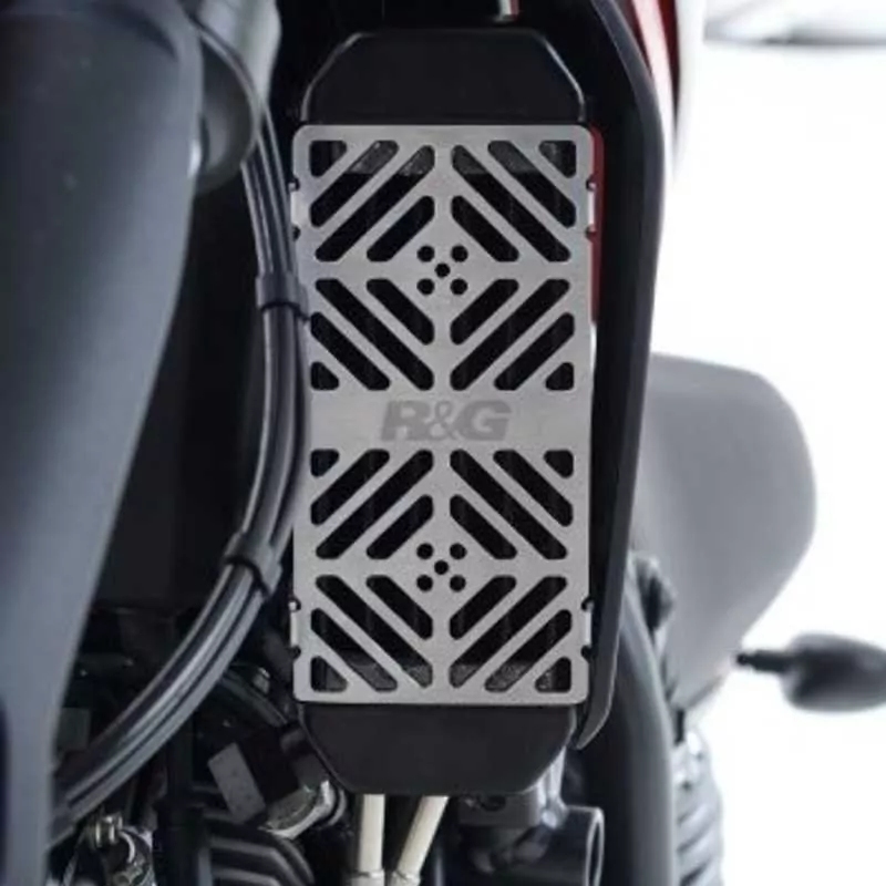 R&G Kühlergitter Schutz Ölkühler Aluminium Ducati Scrambler 800 Modelle
