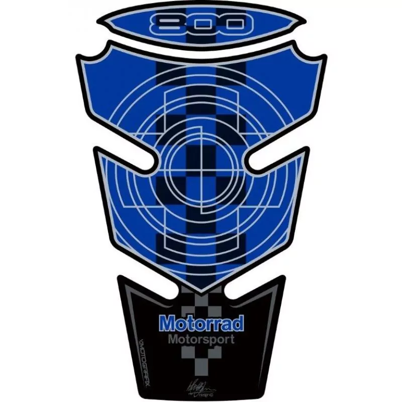 BMW F 800 R / S / ST Motografix 3D Gel Tank Pad Protector TB008B