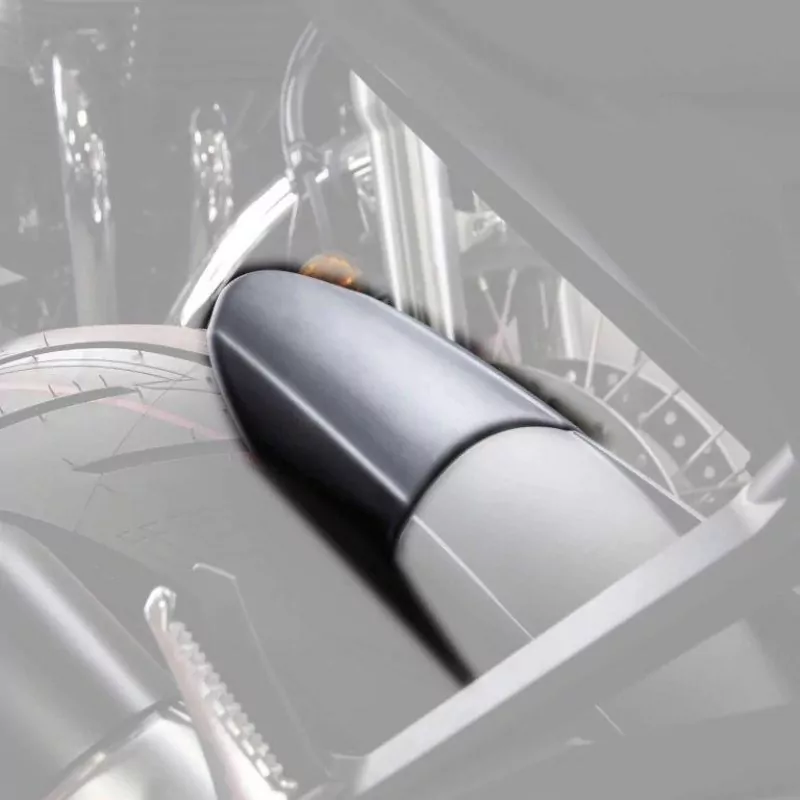 Pyramid Hinterradabdeckung Verlängerung Schwarz Matt Honda CB 1000 R 2018-