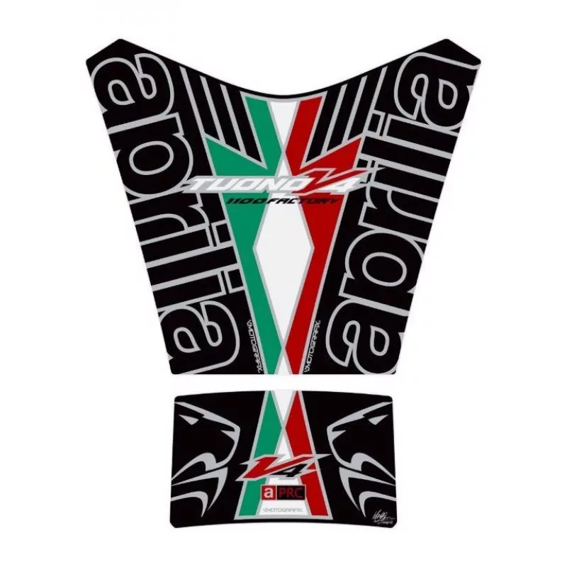 Aprilia Tuono V4 1100 Factory Tank Pad Motografix 3D Gel Protector TA024KT