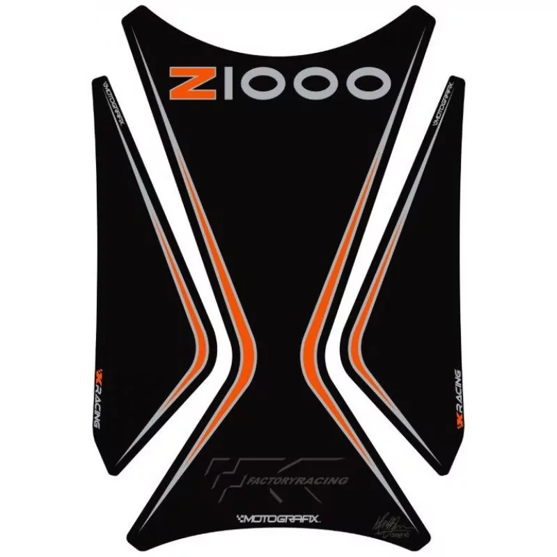 Motografix Kawasaki Z 1000 2003-2009 3D Gel Tank Pad Protector TK022KO