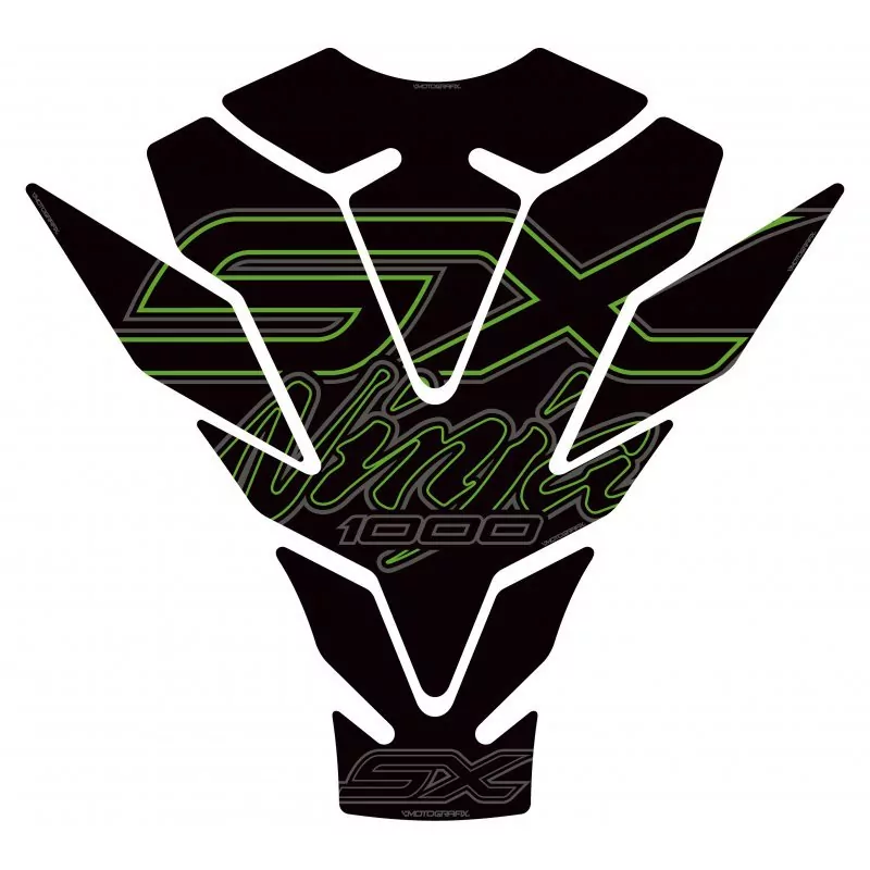 Kawasaki 2020 - 2021 NINJA 1000 SX 3D Gel Motografix Tank Pad Protector TK027KG