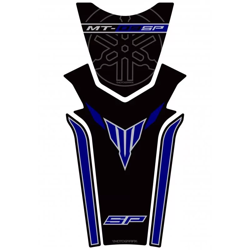 Yamaha 2018 - 2021 MT-09 SP 3D Gel Motografix Tank Pad Protector TY032KB