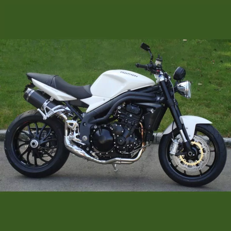 Bodis Oval Tec Auspuff Triumph Speed Triple 2005-2010