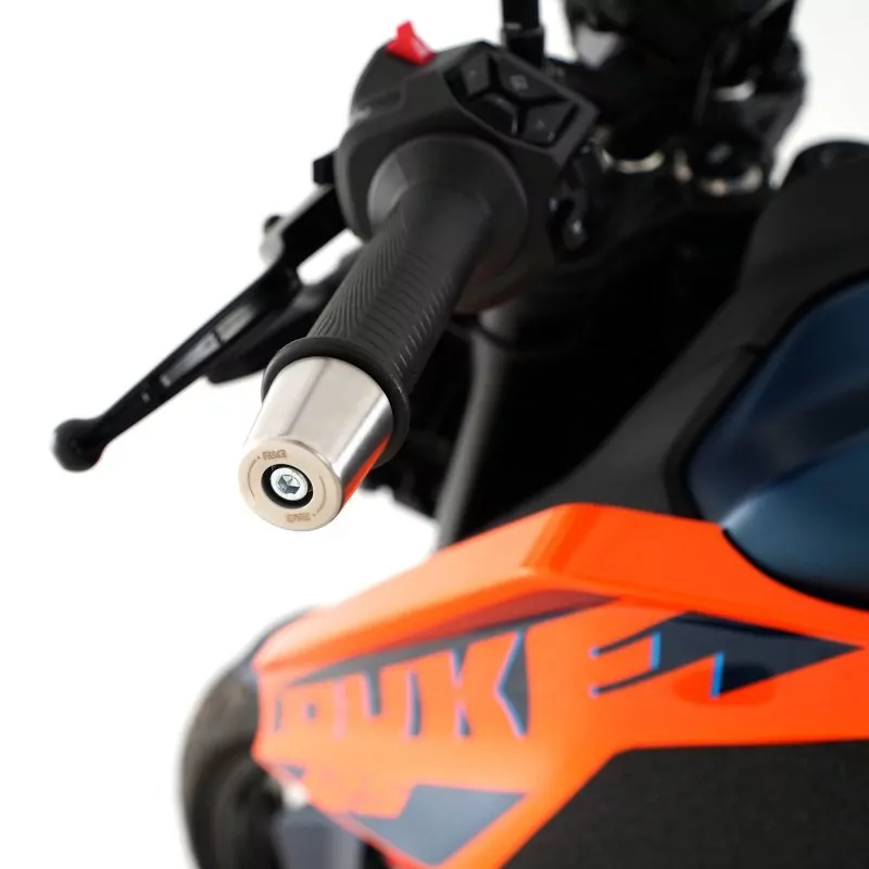 R&G Lenker Protektoren "Edelstahl" KTM RC 125 / 390 2022- / KTM Duke 125 / 390 2024-