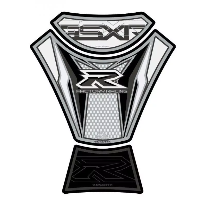 Motografix Suzuki GSX-R 600 / 750 3D Gel Tank Pad Protector TS024W