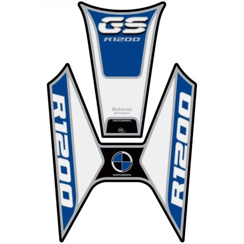 BMW R 1200 GS 2013- Motografix 3D Gel Tank Pad Protector TB035WKB