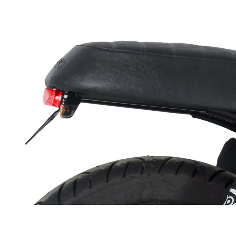 R&G Premium Kennzeichenhalter Triumph Scrambler 865 2006-2016 für Micro Blinker