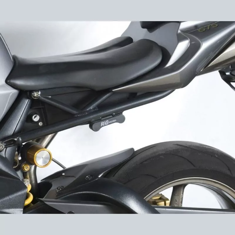 R&G hintere Fußrastenabdeckung Set Triumph Daytona 675 06-12