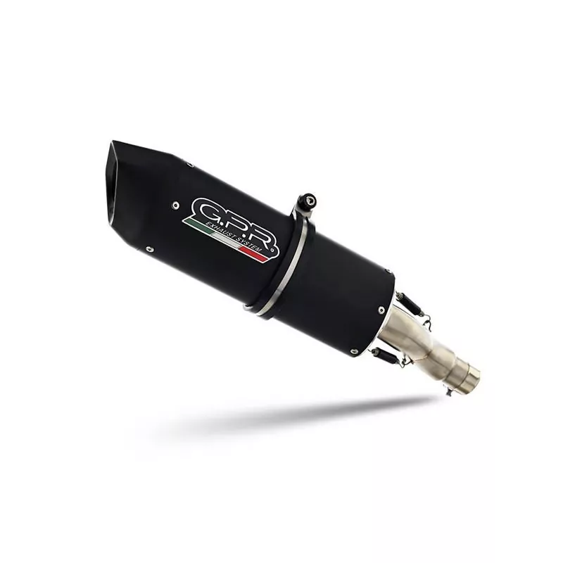 Ktm Duke 250 Versione Alta - High Level 2017-2020, Furore Nero, Racing slip-on exhaust including link pipe High Level