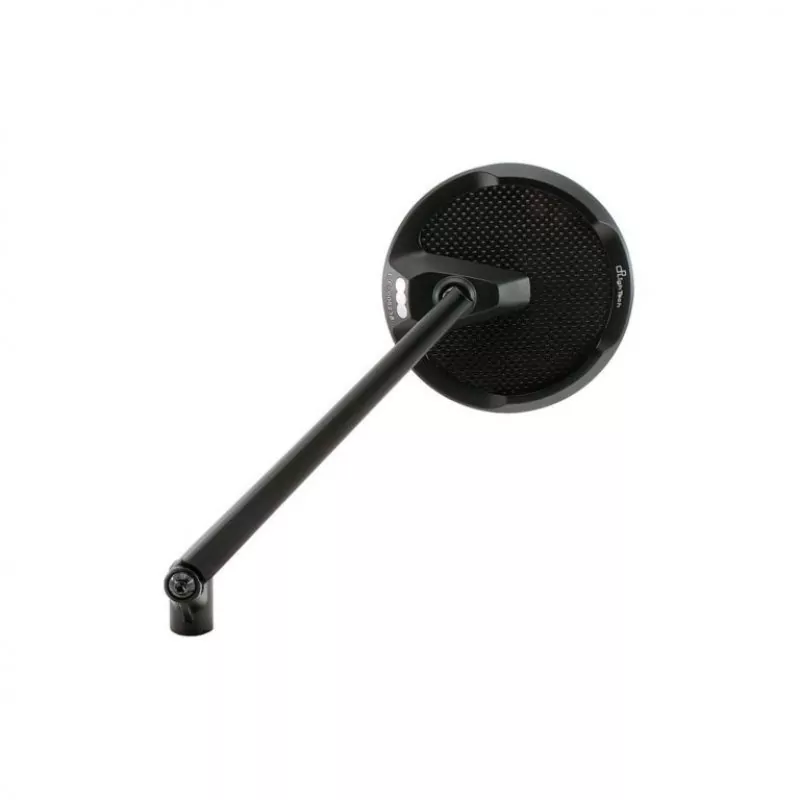 Lightech Aluminium Lenkerenden Spiegel Paar Carbon  (M10x1,25) (2 rechte + 1 linker Stift)