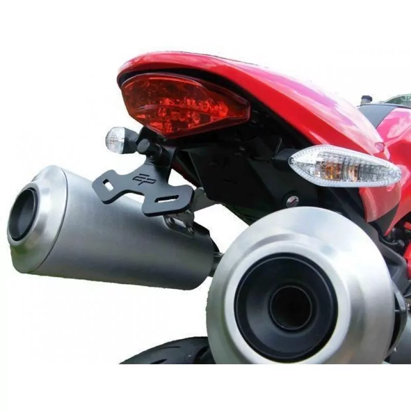 Evotech Kennzeichenhalter Ducati Monster 696 | 796 | 795 | 1100 | 1100 S | 1100 EVO 2008-2018
