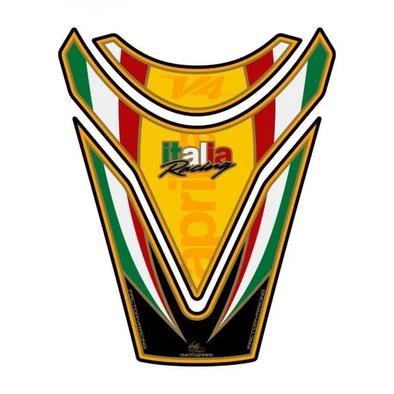 Aprilia RSV 4 / Tuono V4 Tank Pad Motografix 3D Gel Protector TA021Y