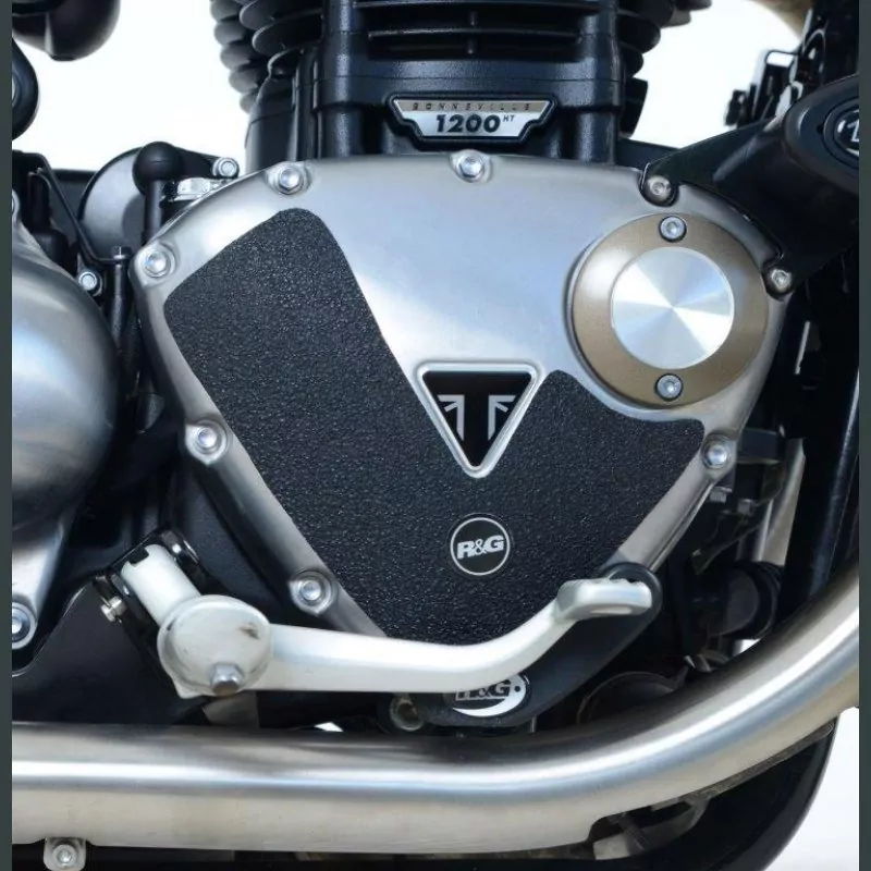 R&G Eazi-Grip™ Stiefel Schutz Pads Triumph Bonneville Bobber / Street Cup 2017-