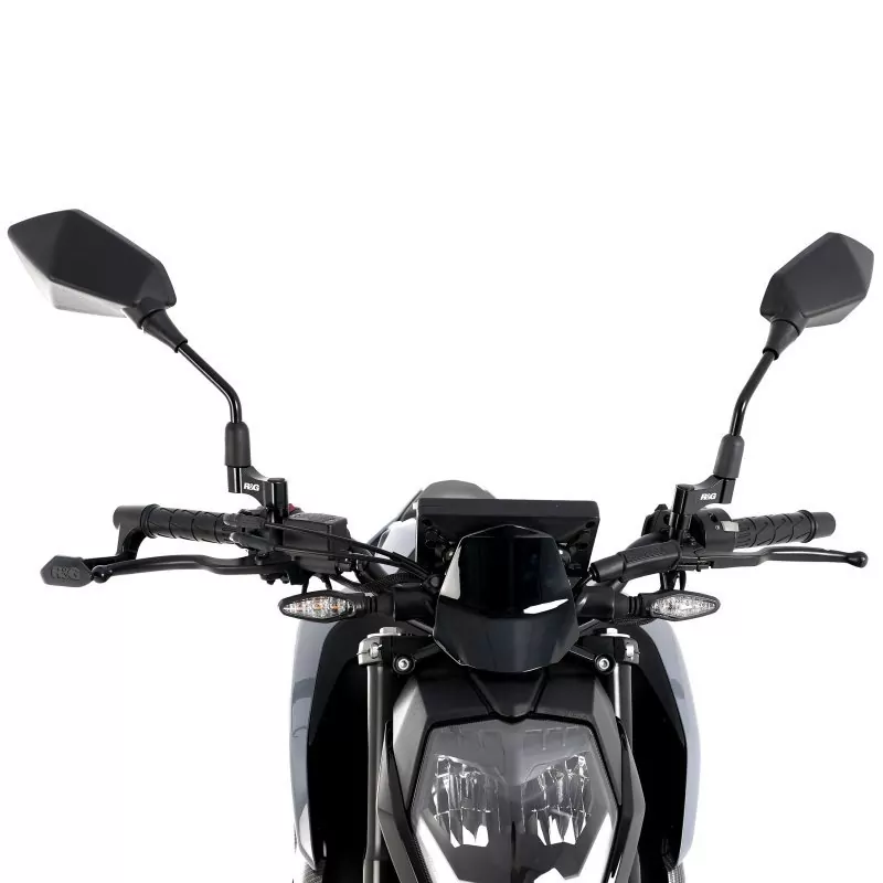 R&G Spiegelverbreiterungen M10 x 1,25 Rechts- / Linksgewinde Spiegel Höhe 35 / Breite 45mm