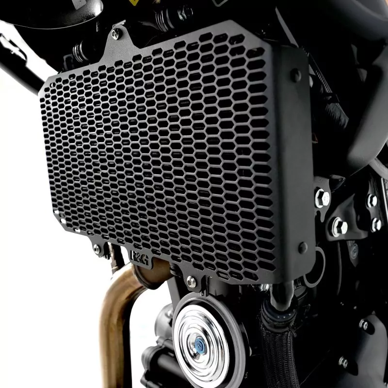 R&G Kühlergitter Schutz PRO BLACK Wasserkühler Royal Enfield Himalayan 450 2024-