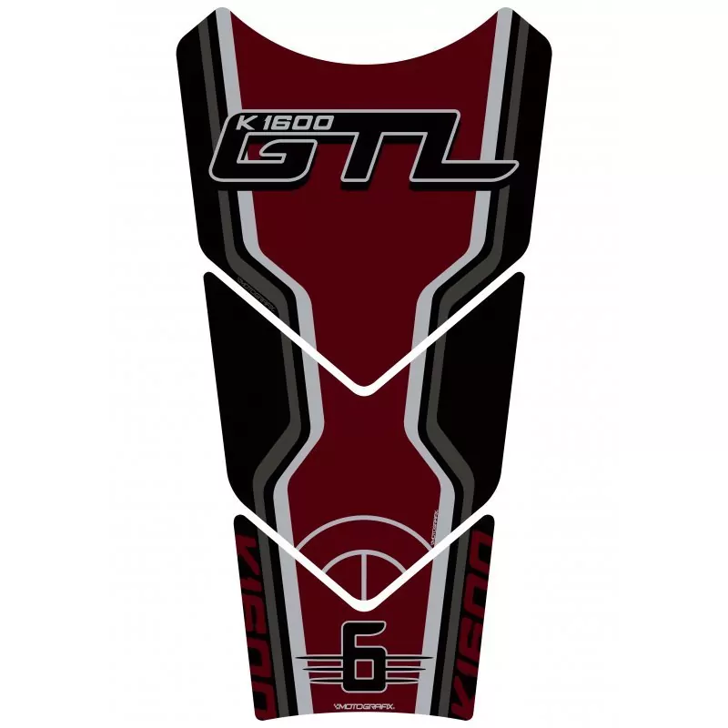 BMW 2011- K1600GTL 3D Gel Motografix Tank Pad Protector TB060BRG