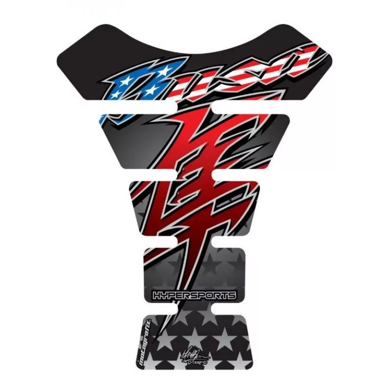 Motografix Suzuki GSX-R 1300 Hayabusa 3D Gel Tank Pad Protector TS007