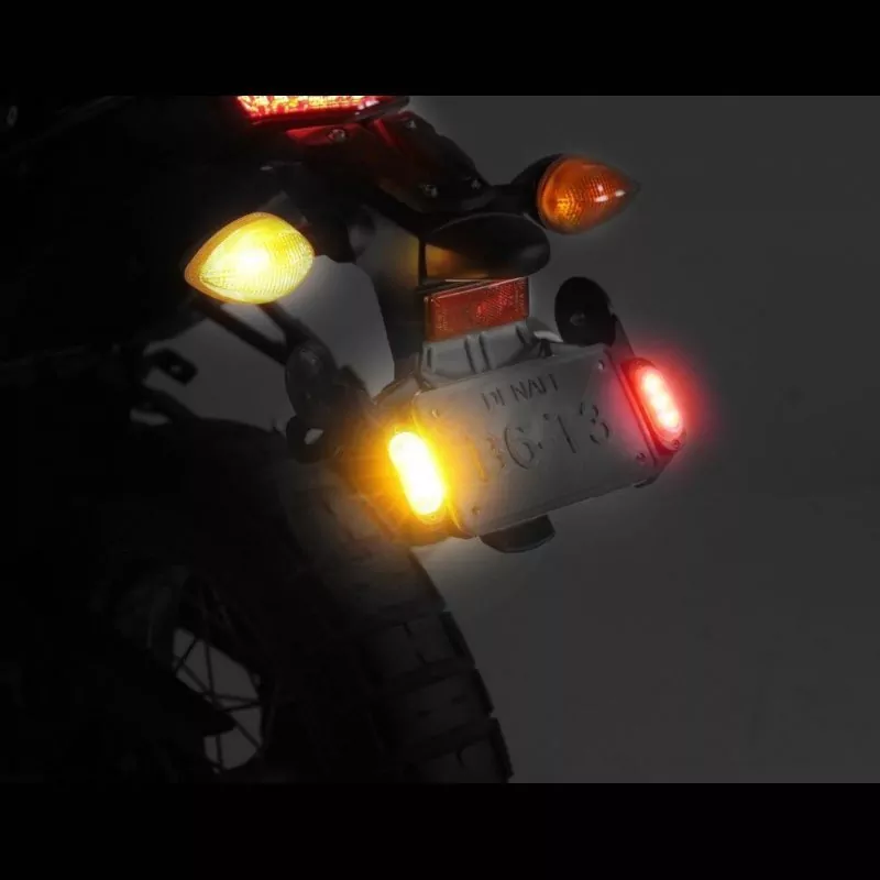 DENALI T3 Modular Switchback Signal Pods | Hinten - Rot / Bernstein