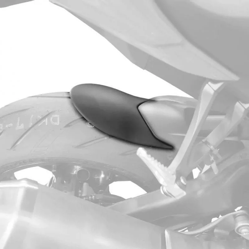 Pyramid Hinterradabdeckung Verlängerung Schwarz Matt Honda CBR 1000 RR 2013-2019