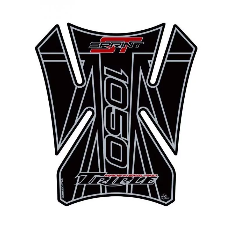 Motografix Triumph Sprint ST 1050 3D Gel Tank Pad Protector TT024K