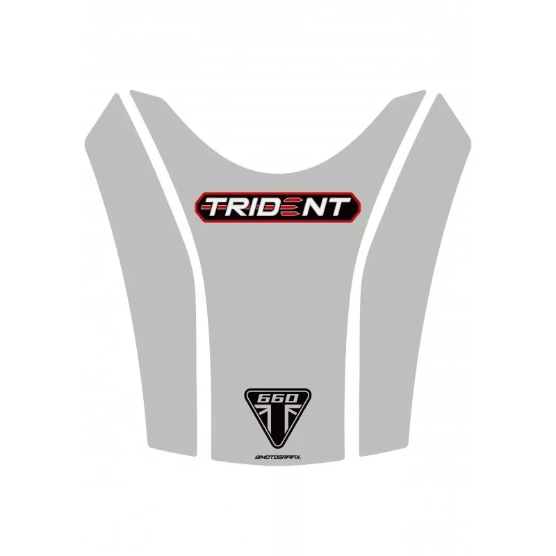 Triumph 2021 TRIDENT 660 3D Gel Motografix Tank Pad Protector TT048SS