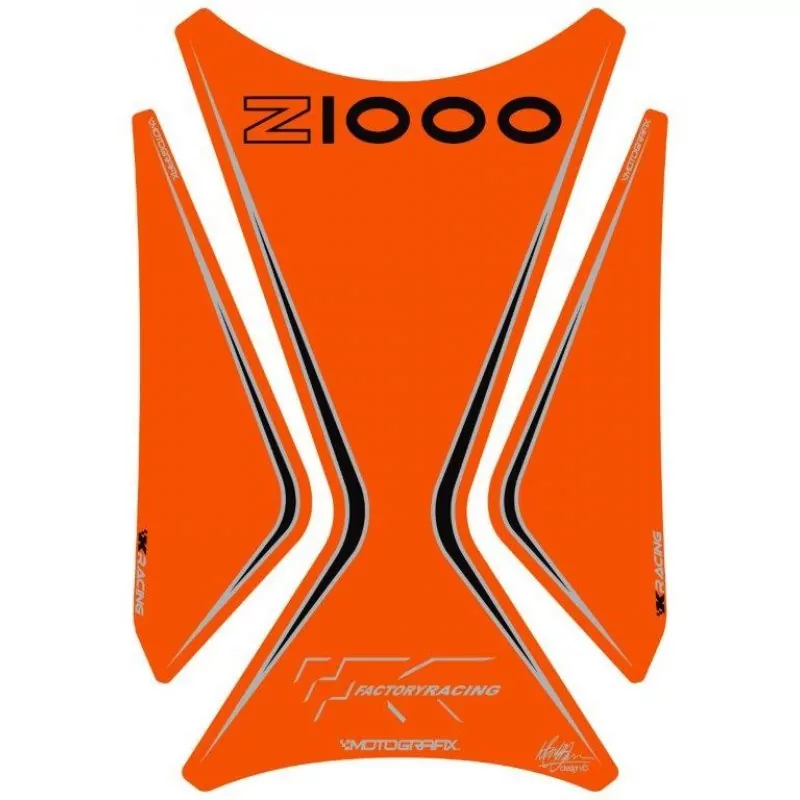 Motografix Kawasaki Z 1000 2003-2009 3D Gel Tank Pad Protector TK022O