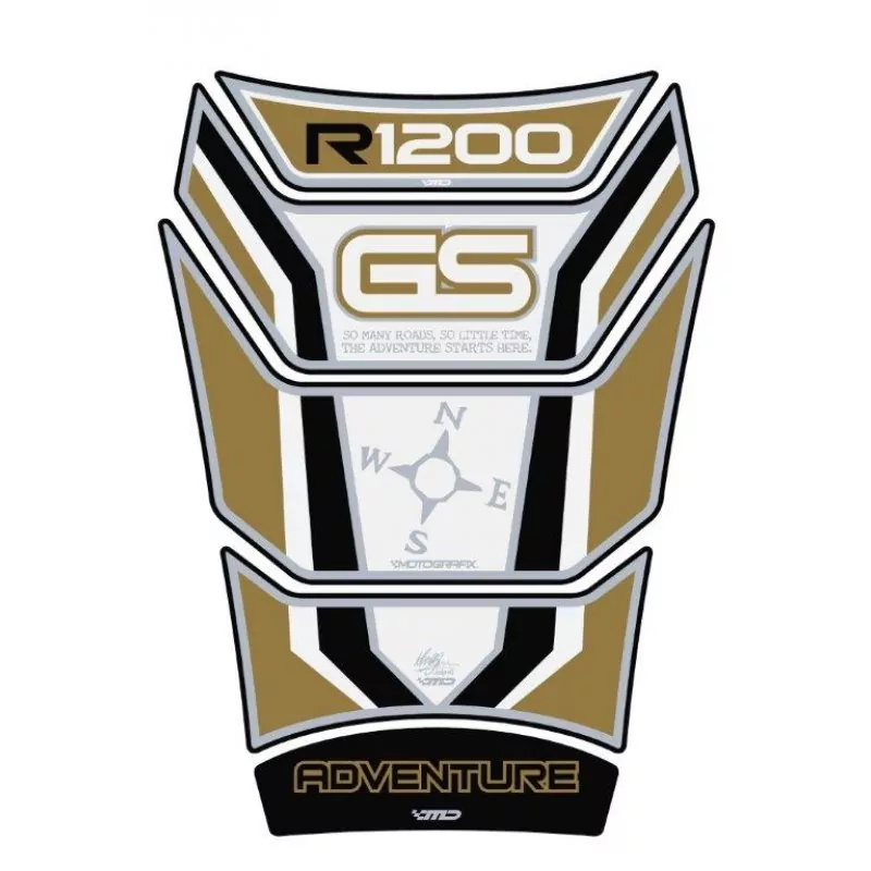 BMW R 1200 GS Motografix 3D Gel Tank Pad Protector TB010SR