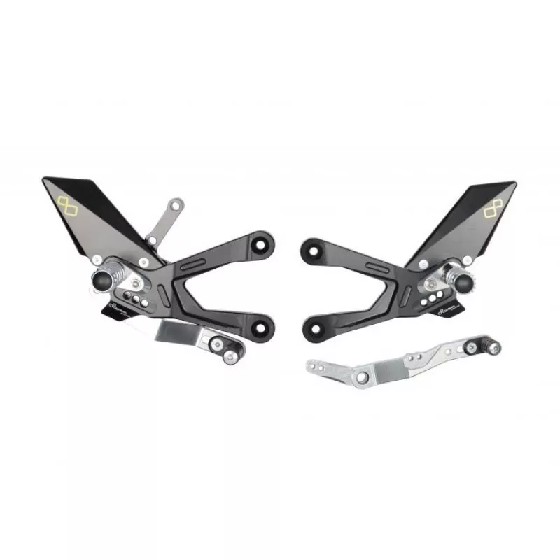 Lightech Fußrastenanlage Yamaha YZF R1 / R1 M 2015-