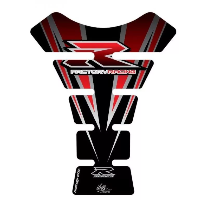 Motografix Suzuki GSX-R 600 750 1000 3D Gel Tank Pad Protector TS002R