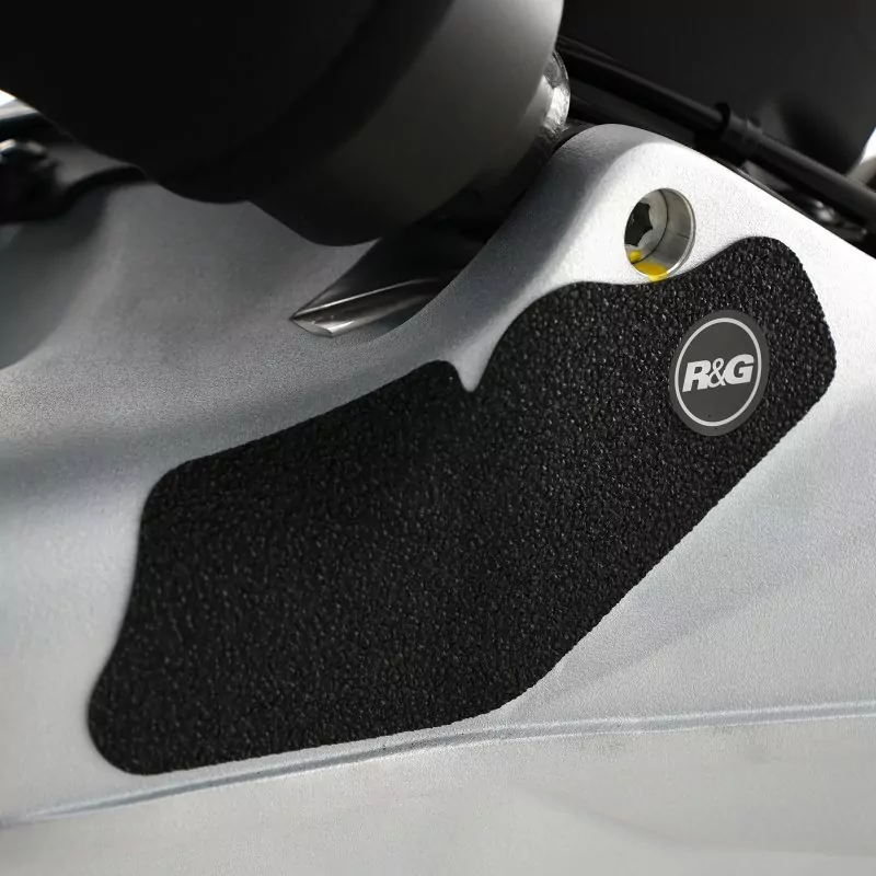 R&G Eazi-Grip™ Stiefel Schutz Pad (links) Moto Guzzi V100 2023- / Stelvio 2024-