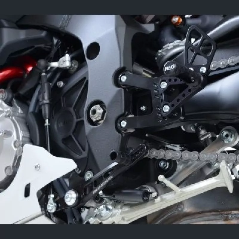NEW R&G Racing Fußrastenanlage Yamaha YZF R1 / R1 M 2015-