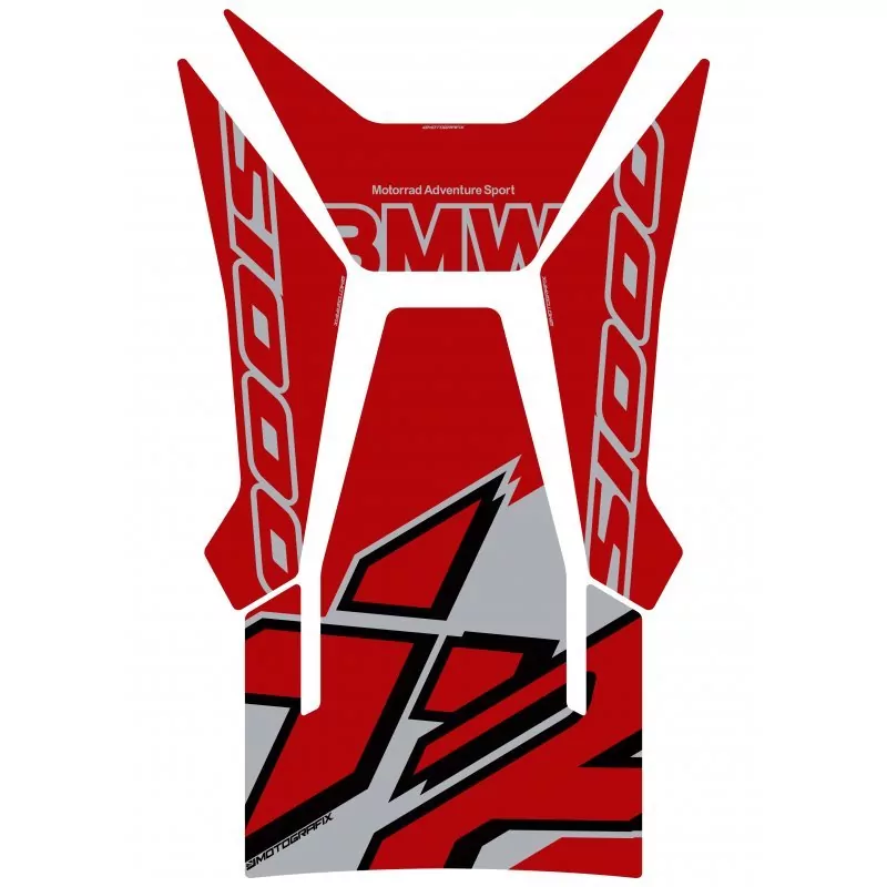 BMW 2021-21 S1000XR 3D Gel Motografix Tank Pad Protector TB050RKS