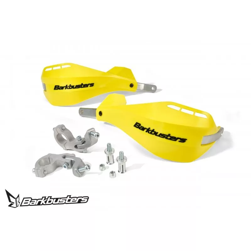 BarkBusters NEW EGO HandGuard Kit (Zwei-Punkt-Kegelhalterung) with Multi Fit Klemmen