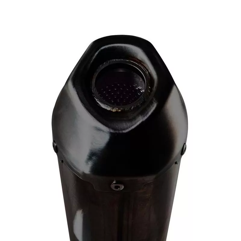 Zontes M 125 2022-2023, Pentaroad Black, Homologated legal full system exhaust, including removable db killer and catalyst