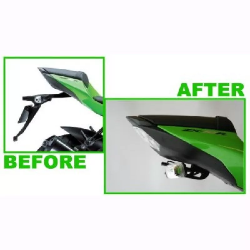 R&G Racing Kennzeichenhalter Kawasaki ZX-6 R 2009-2012