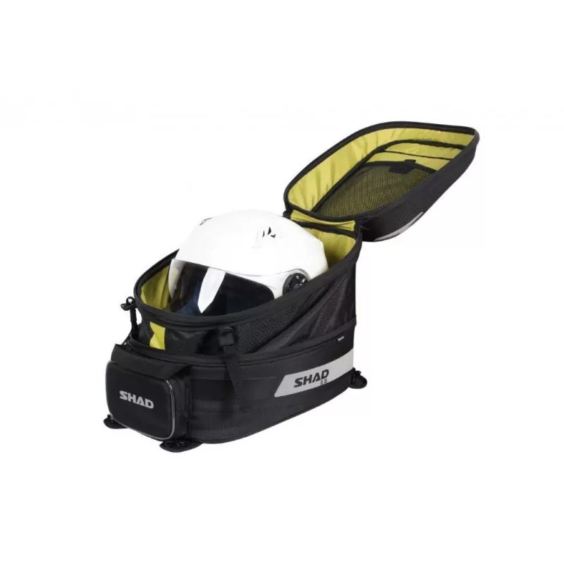 SHAD SL35B Großer Motorrad Tank Rucksack 21L mit Schultergurt und Reflektor