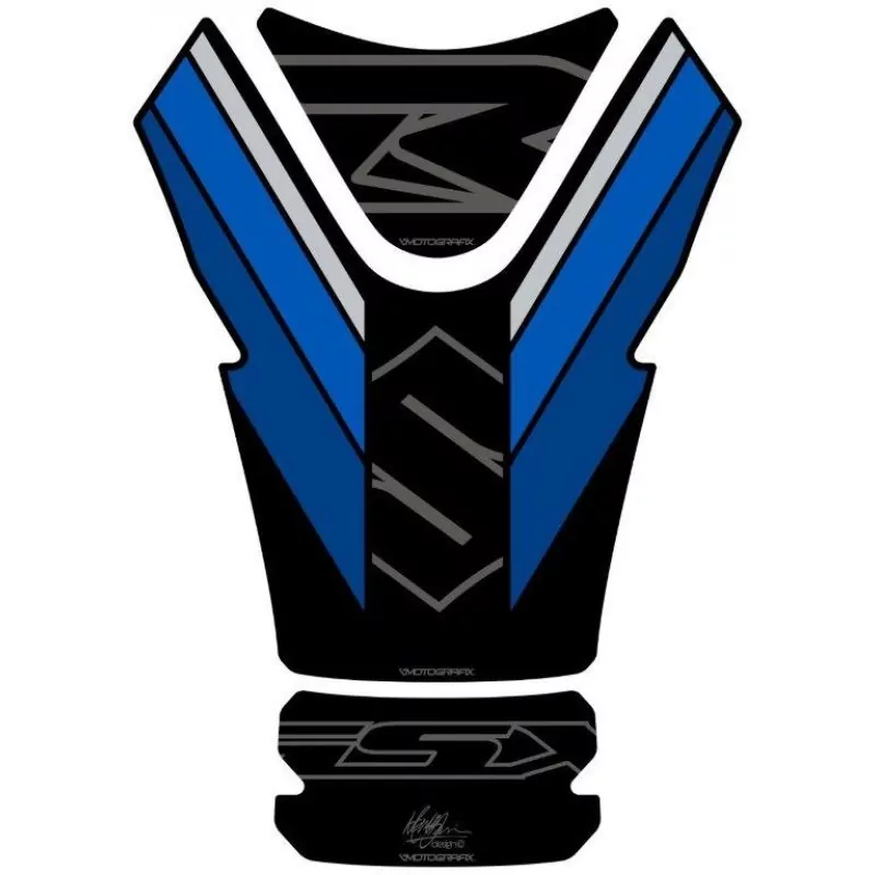 Motografix Racing Suzuki GSX-R 1000 2017- 3D Gel Tank Pad Protector TS031KB