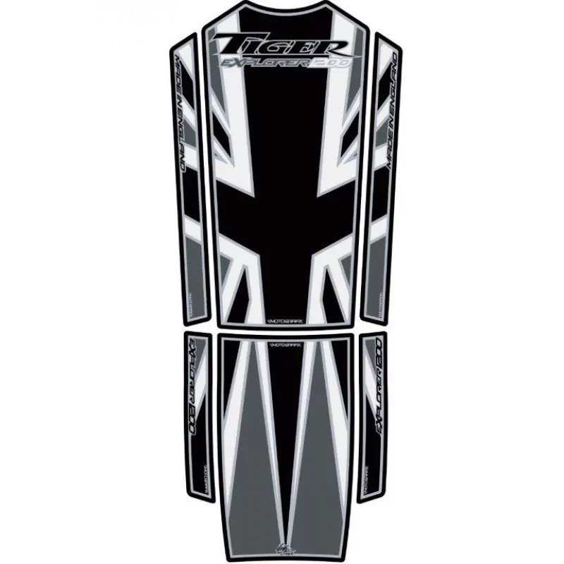 Motografix Triumph Tiger Explorer 1200 3D Gel Tank Pad TT019MJ