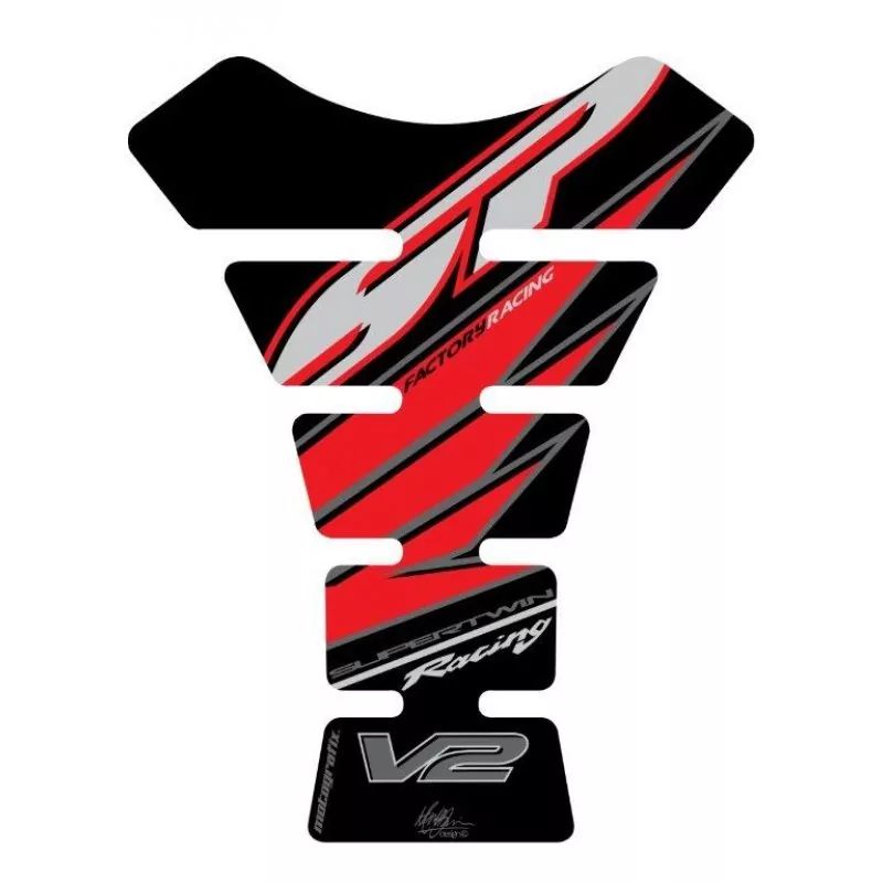 Motografix Honda V2 VTR SP1 / SP2 3D Gel Tank Pad Protector TH003K
