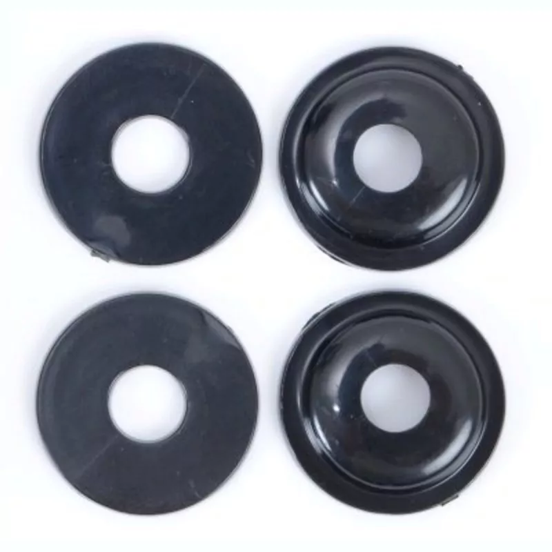 R&G Micro Blinker Adapter 4er Set vorn / hinten für runde Aufnahmen / Universal