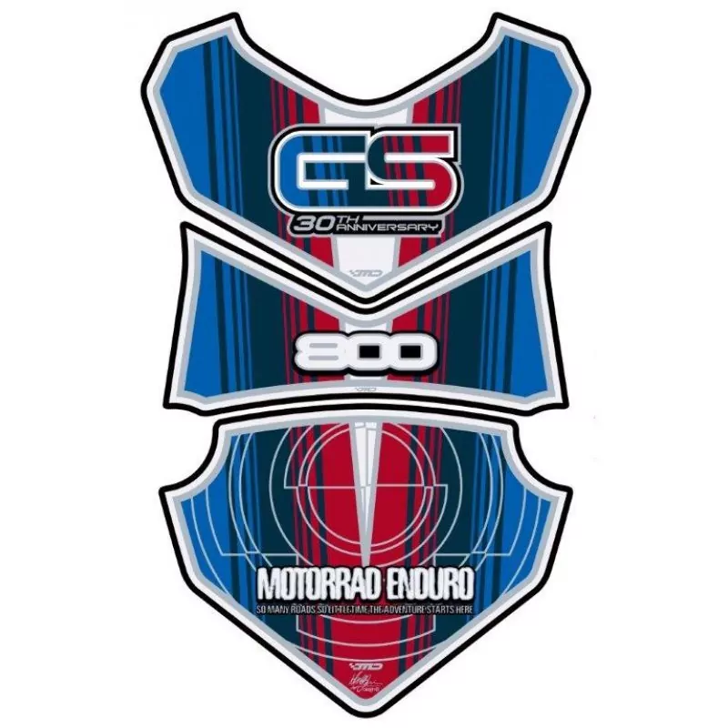 BMW F 800 GS Motografix 3D Gel Tank Pad Protector TB011AN