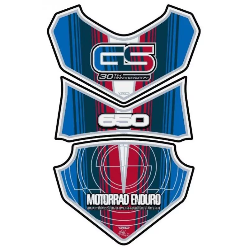 BMW GS 650 Motografix 3D Gel Tank Pad Protector TB012AN