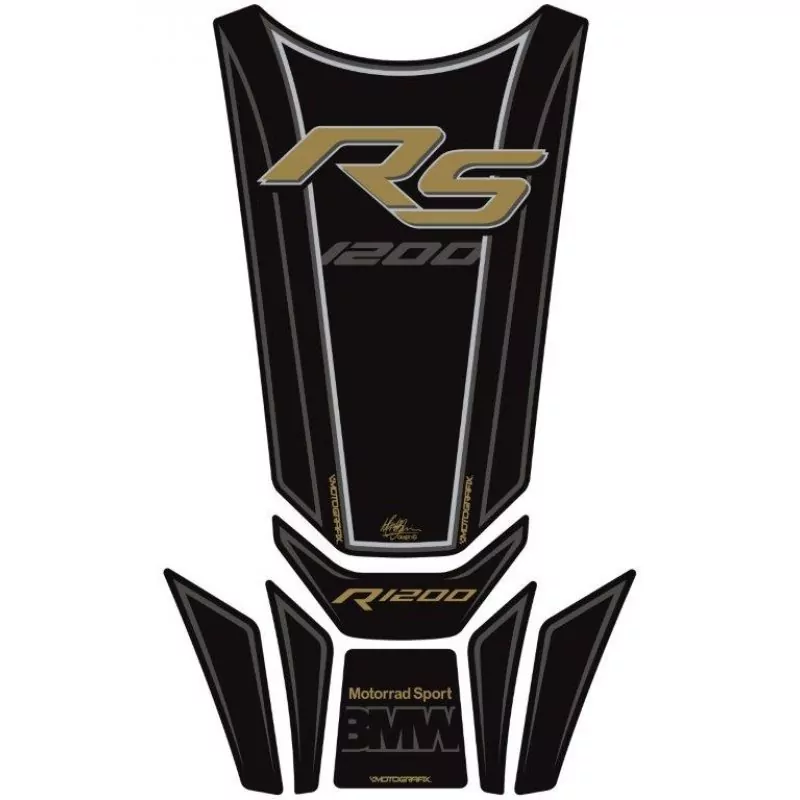 BMW R 1200 RS Motografix 3D Gel Tank Pad Protector TB036KA