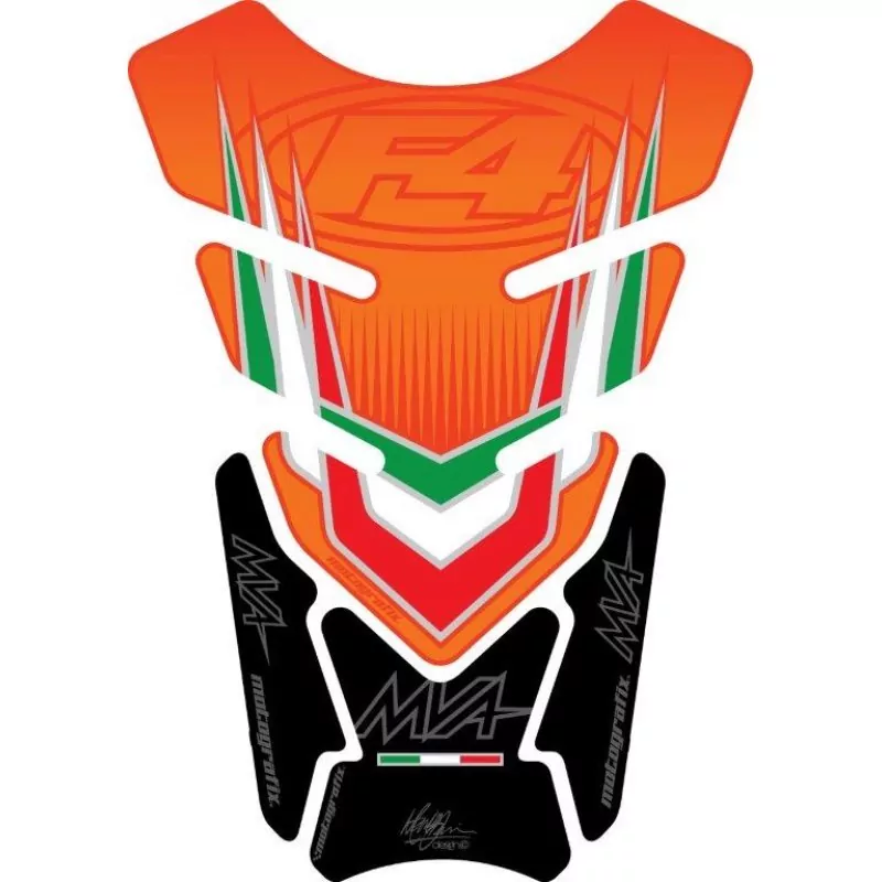 Motografix MV Agusta F4 3D Gel Tank Pad Protector TM002O