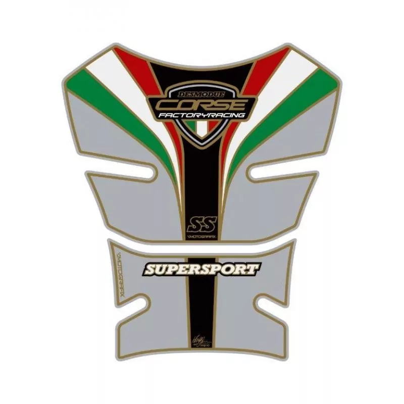 Ducati SS Supersport 3D Gel Tank Pad Protector Motografix TD023ST