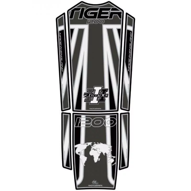 Motografix Triumph Tiger Explorer 1200 3D Gel Tank Pad TT028MJ