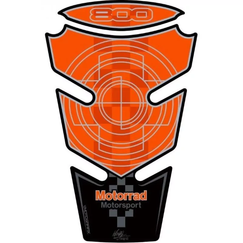BMW F 800 R / S / ST Motografix 3D Gel Tank Pad Protector TB008O