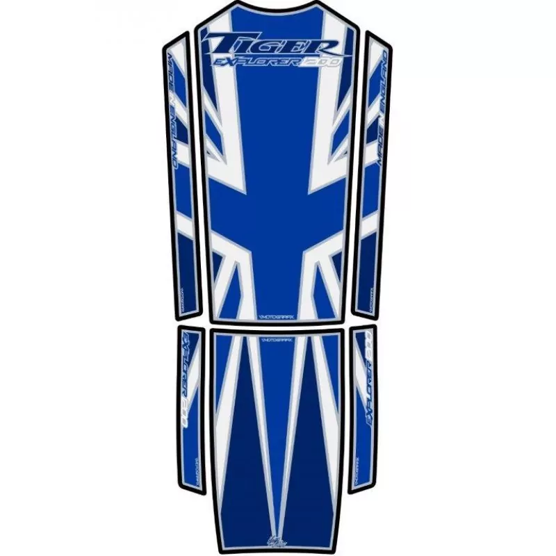 Motografix Triumph Tiger Explorer 1200 3D Gel Tank Pad TT019B
