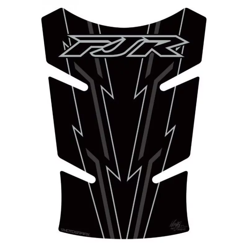Motografix Yamaha FJR 1300 Black 3D Gel Tank Pad Protector TY020K